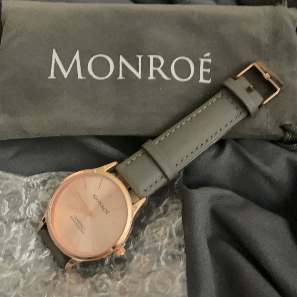 Monroe Rose Gold Watch
